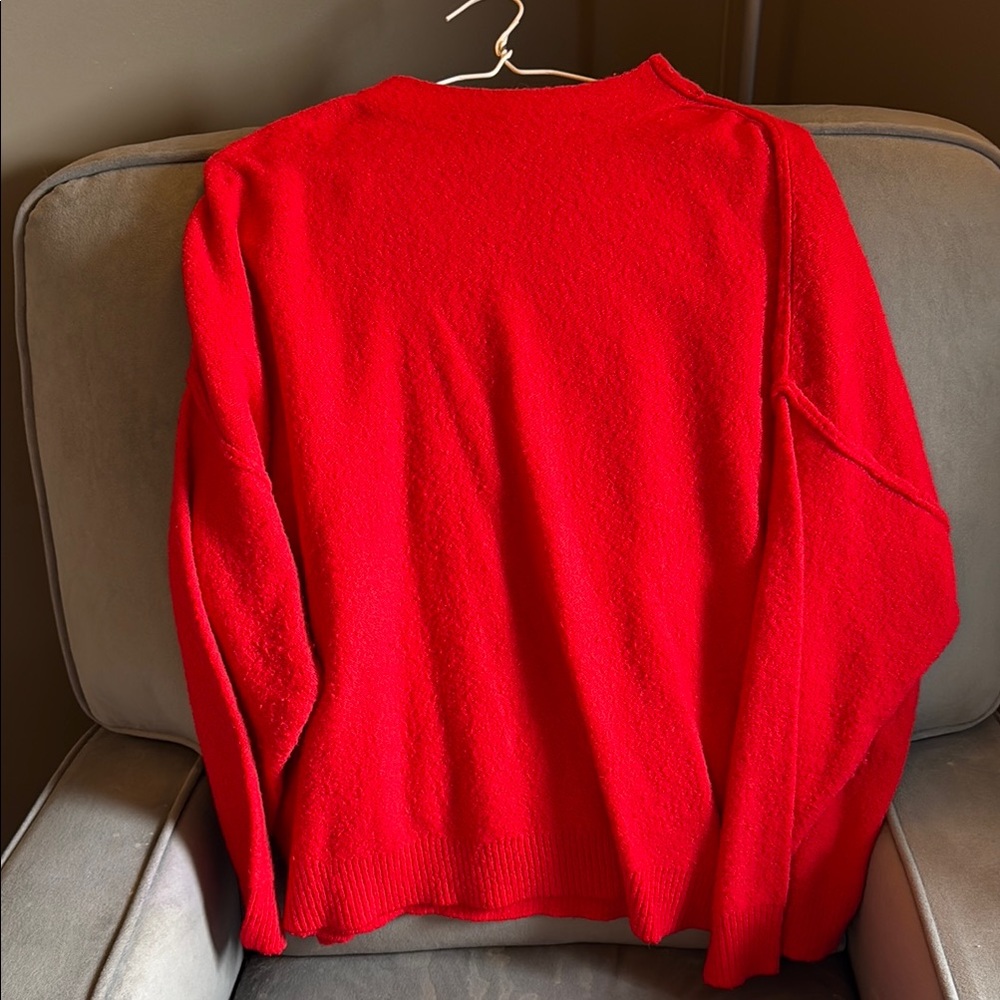 Staccato Red Sweater